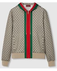 Gucci - Jacket With Monogram - Lyst