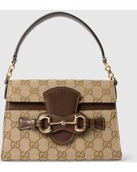 Gucci - Horsebit Duomo Small Top Handle Bag - Lyst