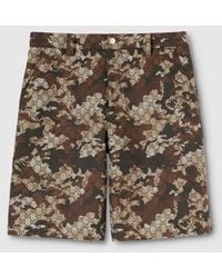 Gucci - Gg Marbled Cotton Denim Jacquard Pants, Ready-To-Wear - Lyst