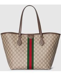 Gucci - Ophidia Large Tote Bag, Gg Canvas - Lyst
