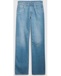 Gucci - Bleached Washed Cotton Denim Pants - Lyst
