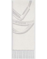 Gucci - Horsebit Wool Cashmere Scarf - Lyst