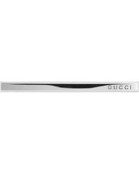 Gucci - Horizontal Bar Ring, Size M, Palladium-Toned Metal - Lyst