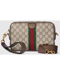 Gucci - Ophidia Small Crossbody Bag, Gg Canvas - Lyst