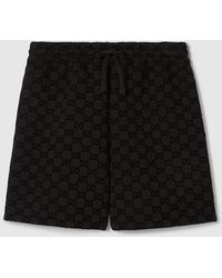Gucci - Short De Basketball En Jersey À Imprimé, Taille - Lyst