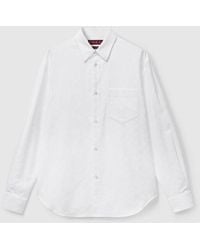 Gucci - Gg Oxford Cotton Shirt, Size 14 - Lyst