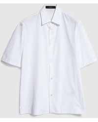 Gucci - Gg Cotton Poplin Shirt, Size 56, Ready-To-Wear - Lyst