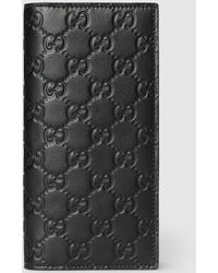Gucci - Gg Emblem Long Wallet - Lyst