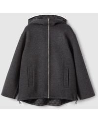 Gucci - Embroidered Wool And Silk Hooded Jacket - Lyst