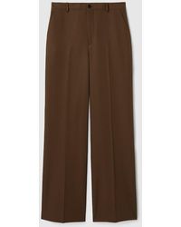 Gucci - Hose Aus Technischem Panama-Stoff, Grösse - Lyst