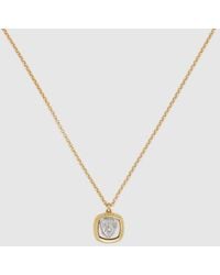 Gucci - Collier Avec Pendentif Crest - Lyst