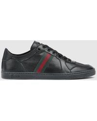 Gucci - Stretch Low-Top Trainer, Uk - Lyst