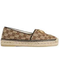 Gucci Espadrille shoes and sandals for Women | Online Sale up to 55% off |  Lyst