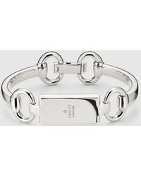Gucci - Bracelet-Manchette À Motif Horsebit, Taille - Lyst