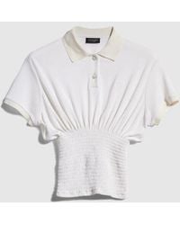 Gucci - Striped Silk Jersey T-Shirt - Lyst