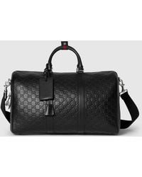 Gucci - Gg Emblem Medium Duffle Bag - Lyst