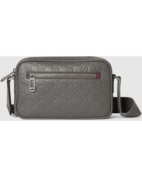 Gucci - Gg Emblem Small Crossbody Bag - Lyst