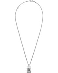 Gucci Collar de Plata con Colgante Ghost - Metálico