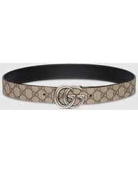 Gucci - Gg Marmont Reversible Belt, Size 100 - Lyst