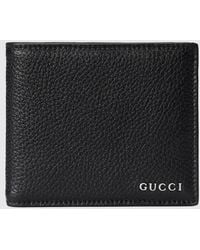 Gucci - Bi-Fold Wallet With Logo Detail - Lyst