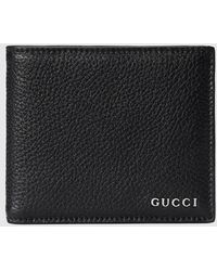 Gucci - Bi-fold Wallet With Logo - Lyst