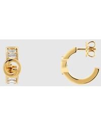 Gucci - Blondie Crystal Mini Earrings - Lyst