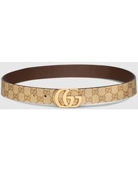 Gucci - Reversible Cut Gg Marmont Belt, Size 100 - Lyst