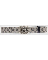Gucci - Cintura Reversibile GG Marmont - Lyst