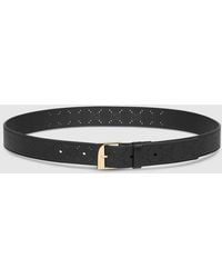 Gucci - Belt With Squared Buckle, Size 100 - Lyst