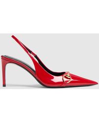 Gucci - Donna Slingback Pump, Leather - Lyst