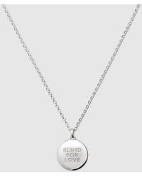 Gucci - Blind For Love Pendant Necklace - Lyst