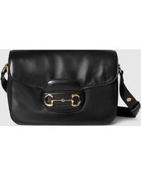 Gucci - Borsa A Spalla Horsebit 1955 Aura Misura Piccola - Lyst