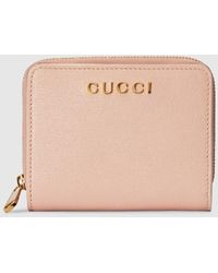 Gucci - Mini Wallet With Script - Lyst