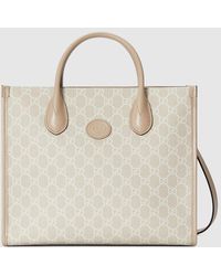 Gucci - Small Tote Bag With Interlocking G - Lyst