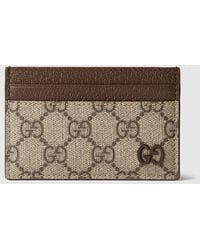 Gucci - gg Monogram Card Holder - Lyst