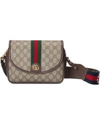 Gucci - Mini borsa a spalla Ophidia con motivo GG - Lyst