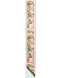 Gucci - Printed Gg Silk Twill Jacquard Ribbon, Silk - Lyst