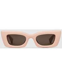 Gucci - Lunettes De Soleil À Monture Œil-De-Chat - Lyst