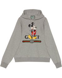 Gucci Disney X Hooded Sweatshirt - Gray