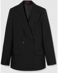 Gucci - Pinstripe Wool Jacquard Jacket - Lyst