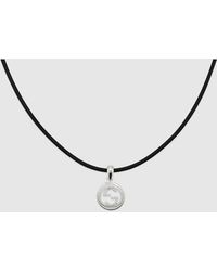 Gucci - Interlocking Magnetic Cord Necklace - Lyst
