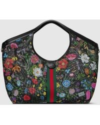 Gucci - Giglio Flora Large Tote Bag, Fabric - Lyst