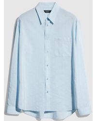 Gucci - Striped Technical Cotton Shirt - Lyst