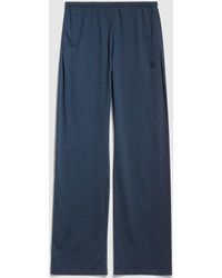 Gucci - Cotton Silk Sportswear Pants With Embroidery - Lyst