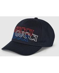 Gucci - Cappellino Da Baseball Con Ricamo - Lyst