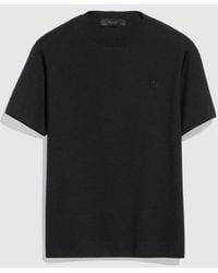 Gucci - Knit Silk Cotton T-Shirt With Embroidery, Size Xl, Ready-To-Wear - Lyst
