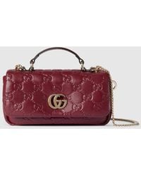 Gucci - Gg Milano Small Top Handle Bag - Lyst