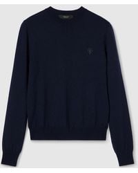 Gucci - Knit Wool Sweater With Embroidery - Lyst