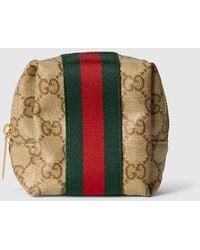 Gucci - Small Cosmetic Case With Web - Lyst