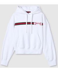 Gucci - Hoodie With Horsebit - Lyst